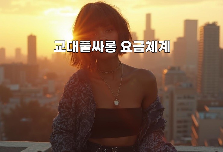 교대풀싸롱 요금체계