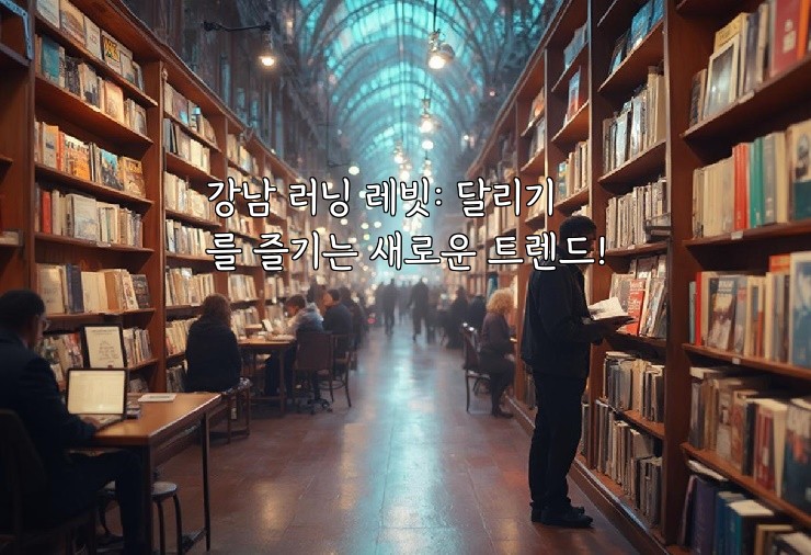 강남 러닝 레빗: 달리기를 즐기는 새로운 트렌드!